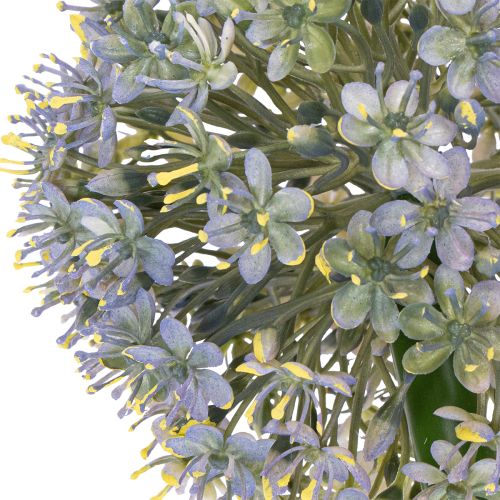 Product Artificial Allium flowering branch, lifelike appearance, 90cm