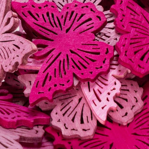 Product Decorative butterfly scatter elements for spring-like table and bowl arrangements, 4cm, 72 pieces