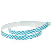 Product Decorative ribbon curling ribbon Oktoberfest blue-white 10mm 250m