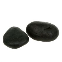 Product River pebbles black matt 2cm - 5cm 1kg