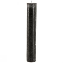 Product Large candles black taper candles 50mm x 300mm 4 pcs