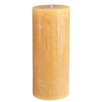 Product Large candles in honey pillar candles 85mmx200mm 2 pcs