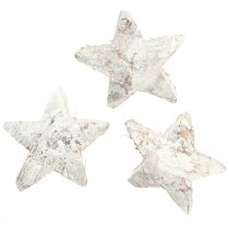 Product Coconut Star Decoration Coconut Stars White Washed 5cm 30 pcs