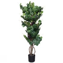 Product Artificial plant in pot Artificial grapevine with grapes H120cm