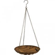 Product Decorative bowl for hanging garden decoration rust look Ø31cm L62cm