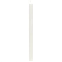 Product Taper candles coloured cream white 21×240mm 12pcs