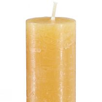 Product Taper candles colored honey 34x300mm 4 pcs