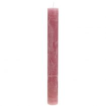 Product Candles solid old pink 34mm x 300mm 4pcs