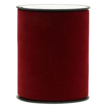 Product Table tape velvet ribbon dark red 100mm 8m