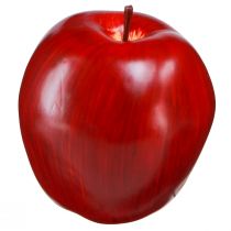 Product Decoration Apple Red Decorative Fruit Ø8cm H9,5cm Red Delicious 4pcs