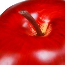 Product Decoration Apple Red Decorative Fruit Ø8cm H9,5cm Red Delicious 4pcs