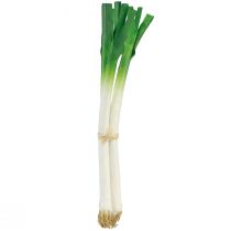 Decorative Vegetables Spring Onions Green White Ø1cm L28cm 3pcs