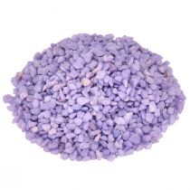 Product Decorative granules lilac decorative stones purple 2mm - 3mm 2kg