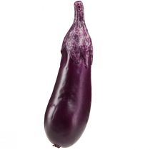 Vegetable decoration eggplant food dummy 15cm