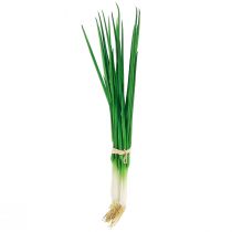 Product Artificial Spring Onions Decorative Vegetables L30cm 4 pcs