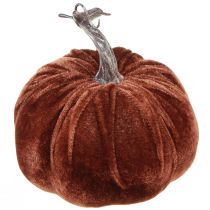 Product Pumpkin decoration for autumn in yellow brown Ø13cm 3 pcs