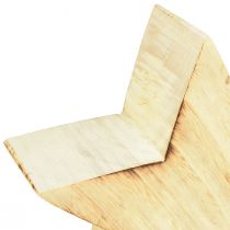 Product Rustic decorative wooden star – Natural wood look, 20x7 cm – Versatile room decoration