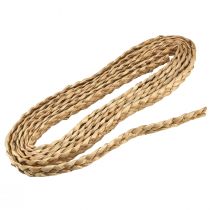 Straw ribbon decorative ribbon braided jewelry ribbon natural W2cm L4m