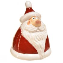 Product Santa Claus figure in red 13 cm – Ideal Christmas decoration for a festive atmosphere – 2 pieces
