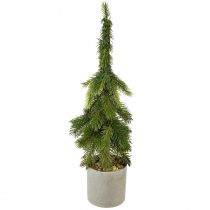 Product Artificial Christmas tree in pot green 55cm