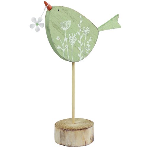 Product Decorative bird table decoration Easter wooden decoration decorative figure 24.5cm 3 pieces