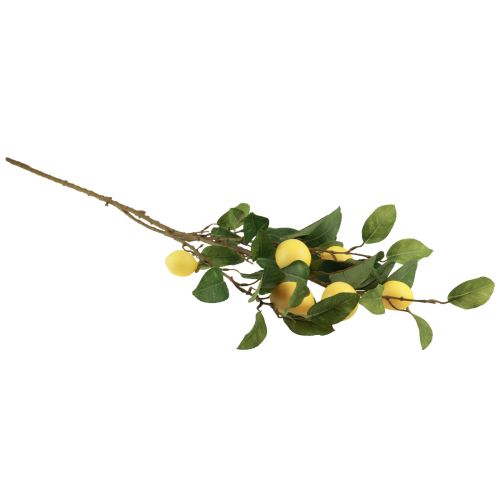 Product Decorative lemon branch with 6 artificial lemons 100cm