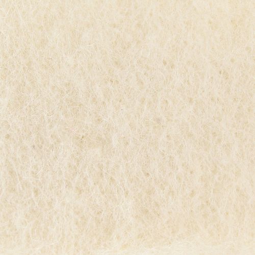 Product Felt ribbon white 7.5cm, 5m