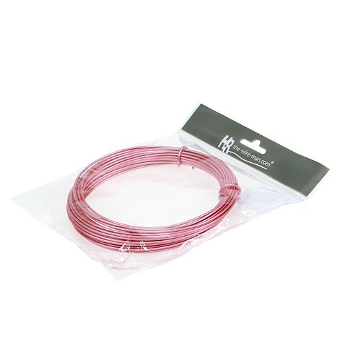 Product Aluminum wire pink Ø2mm 12m