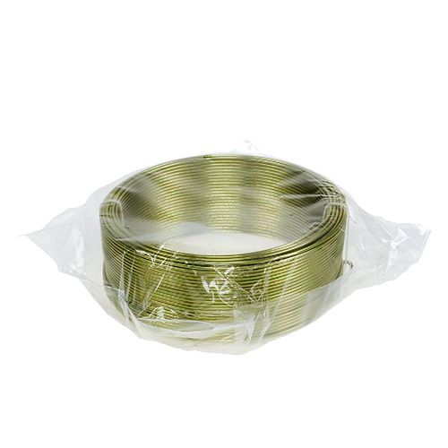Product Aluminium wire Ø2mm olive green 500g (60m)