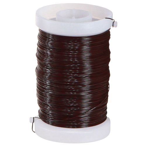 Craft wire in brown decorative binding wire 0.35mm 100g 3 pcs