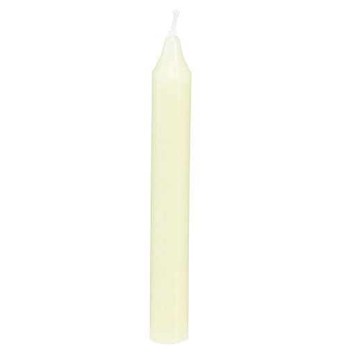 Tree candles, stick candles Ø13mm candles yellow H10cm 22 pcs