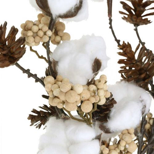 Product Decorative branches Christmas artificial mix assorted 29cm 3 bunch