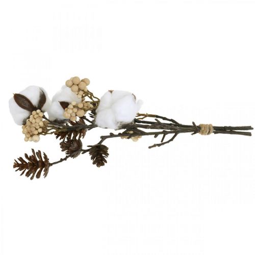 Product Decorative branches Christmas artificial mix assorted 29cm 3 bunch