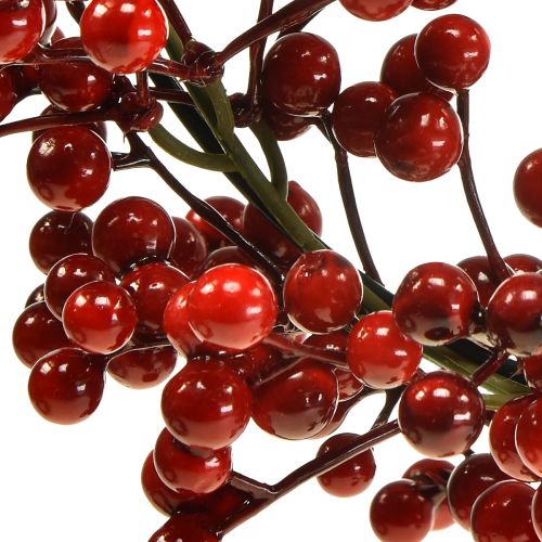 Product Berry Wreath Red Artificial Plants Red Christmas Ø35cm