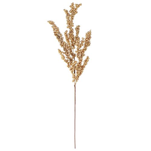 Product Berry branch with golden berries Christmas branch 70cm