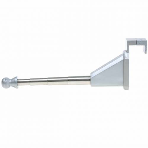 Floristik24 Door hooks and window hooks silver window wreath hanging