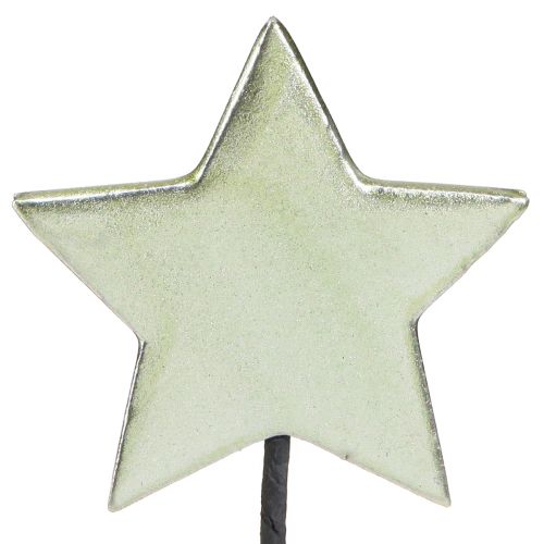 Product Flower Pins Stars Pins Green 7cm – 2nd Choice – 24 pcs