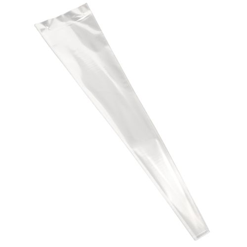 Product Flower bag for 1 rose "Blanko" L65cm W14cm - 3cm 50 pcs