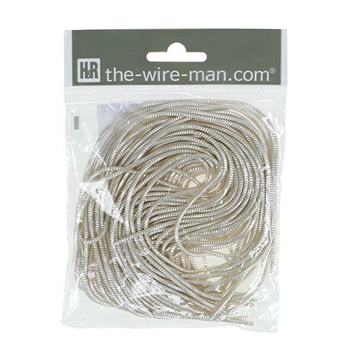 Floristik24 Bouillon wire Ø2mm 100g silver