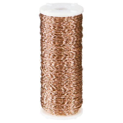 Product Bouillon effect wire 100g copper for crafting, decoration and jewelry design
