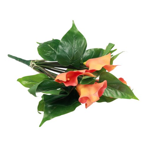 Product Calla Lily Apricot Kalla Artificial Flowers Orange Exotics 44cm