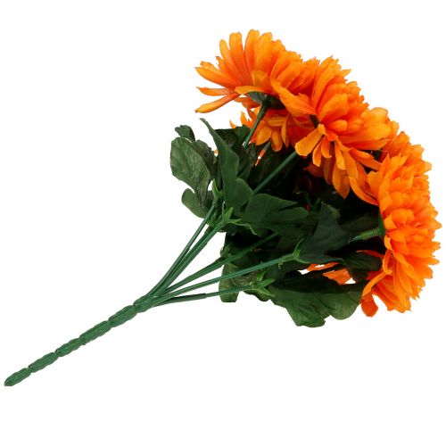 Floristik24 Chrysanthemum orange with 7 flowers
