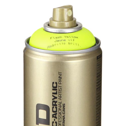 Product Color Spray Yellow Montana Cans Acrylic Spray Neon 400ml