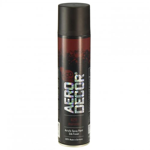 Product Spray paint acrylic varnish maroon satin matt 400ml