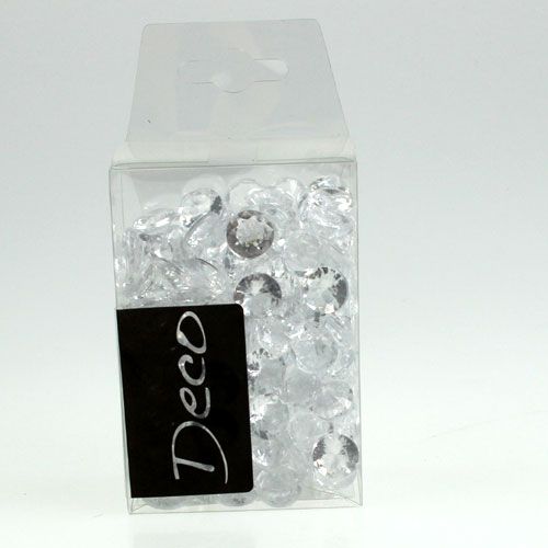 Product Deco diamonds 12mm natural 170 pcs