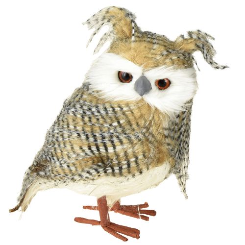Product Decorative owl, autumn, forest animal, winter decoration H27cm