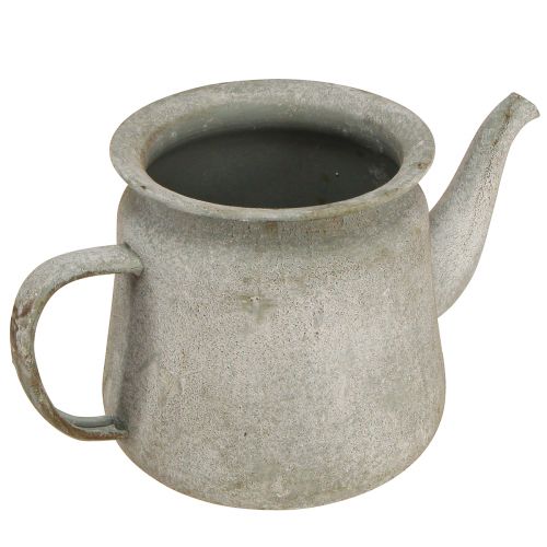 Product Decorative jug metal vintage teapot grey 24×14×14cm