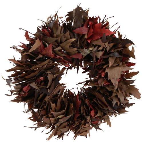 Floristik24 Decorative wreath for hanging sycamore leaf wreath natural Ø35cm