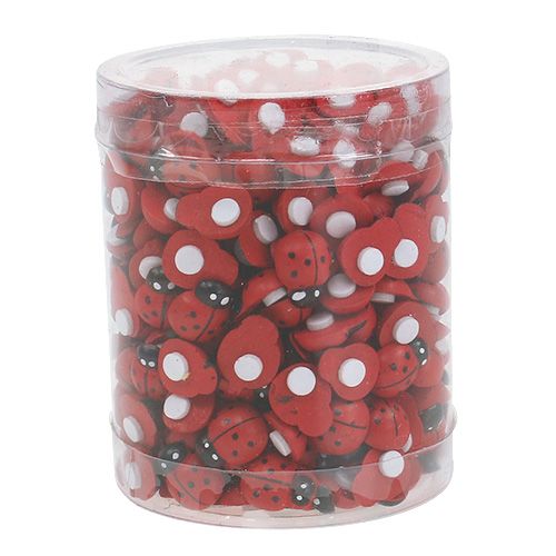 Product Decorative Ladybugs for Gluing 1.5cm Red 360 Pcs