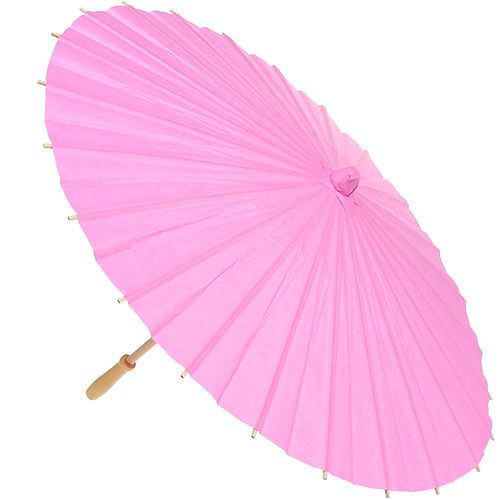 Floristik24 Decorative umbrella pink Ø60cm H42cm